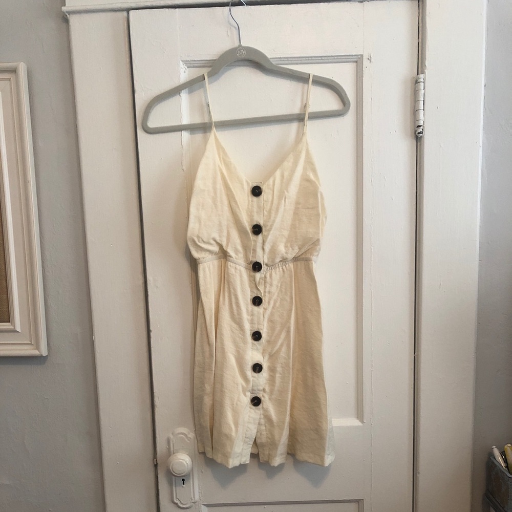 Casual white dress